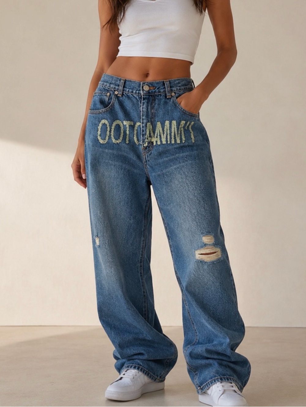 Undercover straight blue Denim Jeans